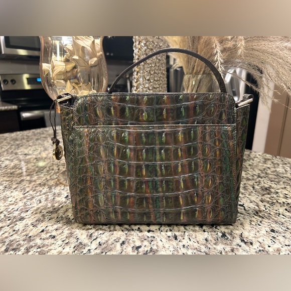 Brahmin Carrie Crossbody Moss Rowan - Picture 3 of 11